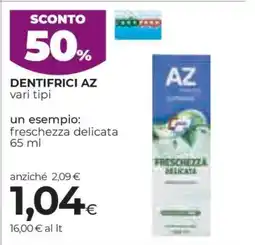 Coop DENTIFRICI AZ offerta