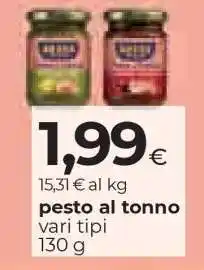 Coop Pesto al tonno offerta