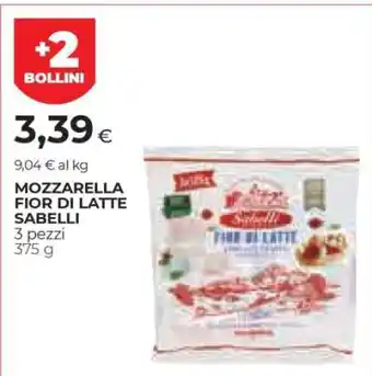 Coop MOZZARELLA FIOR DI LATTE SABELLI offerta