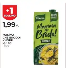 Coop MAMMA CHE BRODO! KNORR offerta