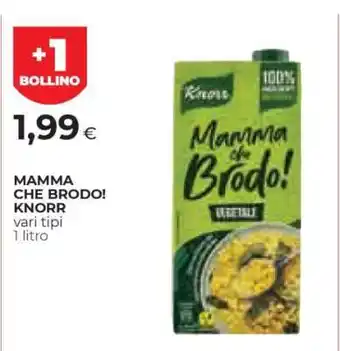 Coop MAMMA CHE BRODO! KNORR offerta