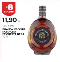 Coop Brandy Vecchia Romagna Etichetta Nera offerta