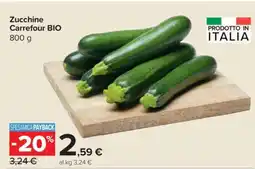 Carrefour Zucchine Carrefour Bio offerta