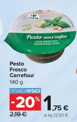 Carrefour Pesto Fresco Carrefour offerta