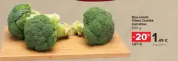 Carrefour Broccoletti Filiera Qualità Carrefour offerta