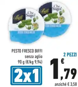 Conad Pesto fresco BIFFI offerta
