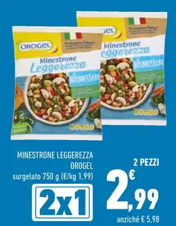 Conad Minestrone leggerezza OROGEL offerta
