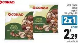 Conad Misto funghi CONAD offerta