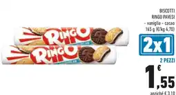 Conad Biscotti ringo pavesi offerta