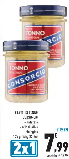 Conad Superstore Filetti di tonno CONSORCIO offerta
