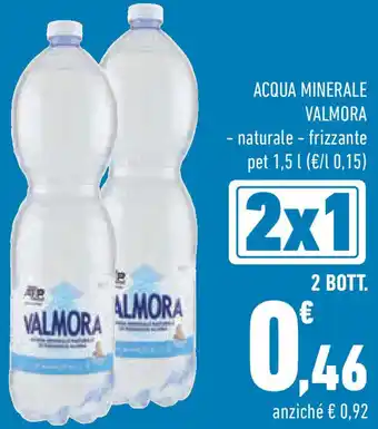 Conad Superstore Acqua minerale VALMORA offerta