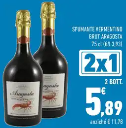 Conad Superstore Spumante vermentino brut aragosta offerta