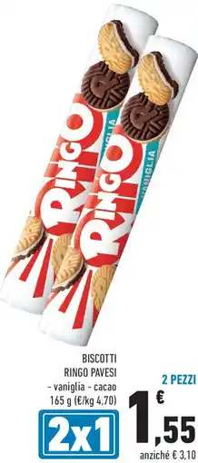 Conad Superstore Biscotti ringo PAVESI offerta