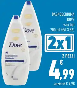 Conad Superstore Bagnoschiuma DOVE offerta