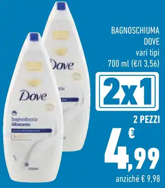 Conad Superstore Bagnoschiuma DOVE offerta