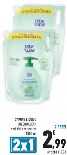 Conad Superstore Sapone liquido FRESH&CLEAN offerta