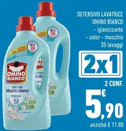 Conad Superstore Detersivo lavatrice OMINO BIANCO offerta