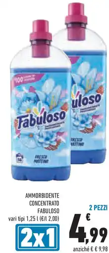 Conad Superstore Ammorbidente concentrato FABULOSO offerta