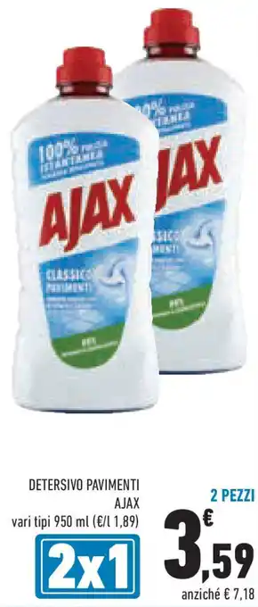 Conad Superstore Detersivo pavimenti AJAX offerta