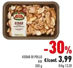 Conad Kebab di pollo AIA offerta