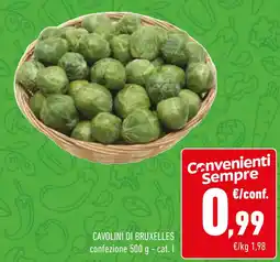 Conad Cavolini di bruxelles offerta