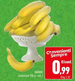 Conad Banane confezione offerta