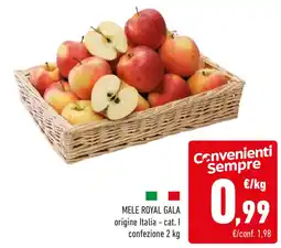 Conad Mele royal gala offerta
