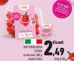 Conad Datterino rosa citrus offerta