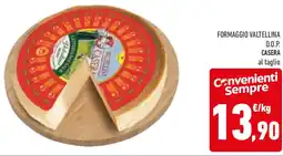 Conad Formaggio valtellina D.O.P. CASERA offerta