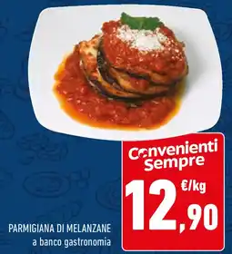 Conad Parmigiana di melanzane offerta