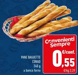 Conad Pane baguette CONAD offerta