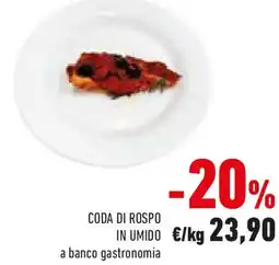 Conad Coda di rospo in umido offerta