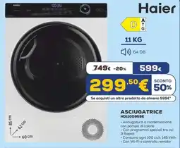 Euronics Haier ASCIUGATRICE HD110D959E offerta