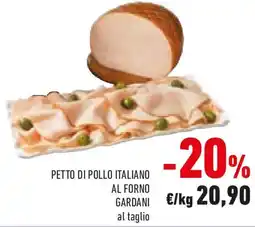 Conad Petto di pollo italiano al forn GARDANI offerta