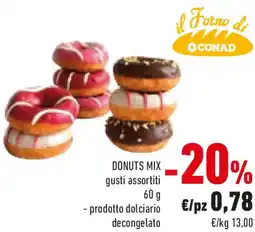 Conad Donuts mix il Forno di CONAD offerta