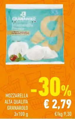 Conad Mozzarella alta qualità GRANAROLO offerta