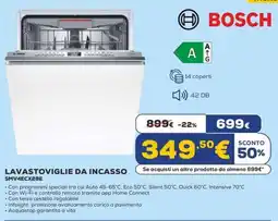 Euronics BOSCH LAVASTOVIGLIE DA INCASSO SMV4ECX28E offerta
