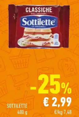Conad Sottilette classiche offerta