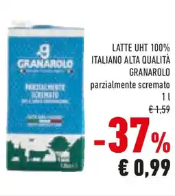 Conad Latte uht 100% italiano alta qualità GRANAROLO offerta