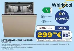 Euronics Whirlpool LAVASTOVIGLIE DA INCASSO W71A15AM6L offerta