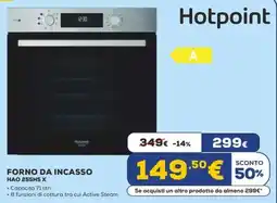 Euronics Hotpoint FORNO DA INCASSO HAO 255HS X offerta