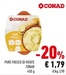 Conad Purè fresco di patate CONAD offerta