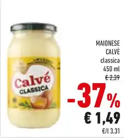 Conad Maionese CALVÈ classica offerta
