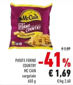 Conad Patate forno country MC CAIN offerta