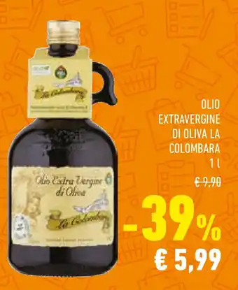 Conad Olio extravergine di oliva LA COLOMBARA offerta