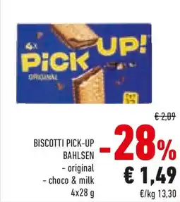 Conad Biscotti pick-up BAHLSEN offerta