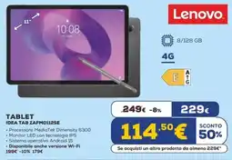 Euronics Lenovo TABLET IDEA TAB ZAFM0112SE offerta