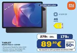 Euronics TABLET REDMI PAD 2+ COVER offerta