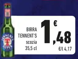 Conad Birra TENNENT'S offerta