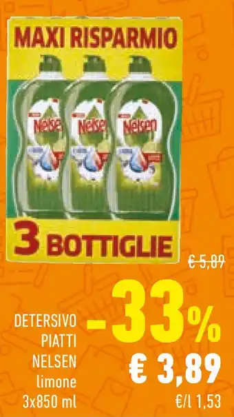 Conad Detersivo piatti NELSEN offerta